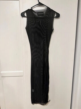 Louisa Ballou Black Dress Like New Size Small